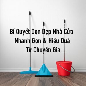 Bí Quyết Dọn Dẹp Nhà Cửa Nhanh Gọn & Hiệu Quả Từ Chuyên Gia