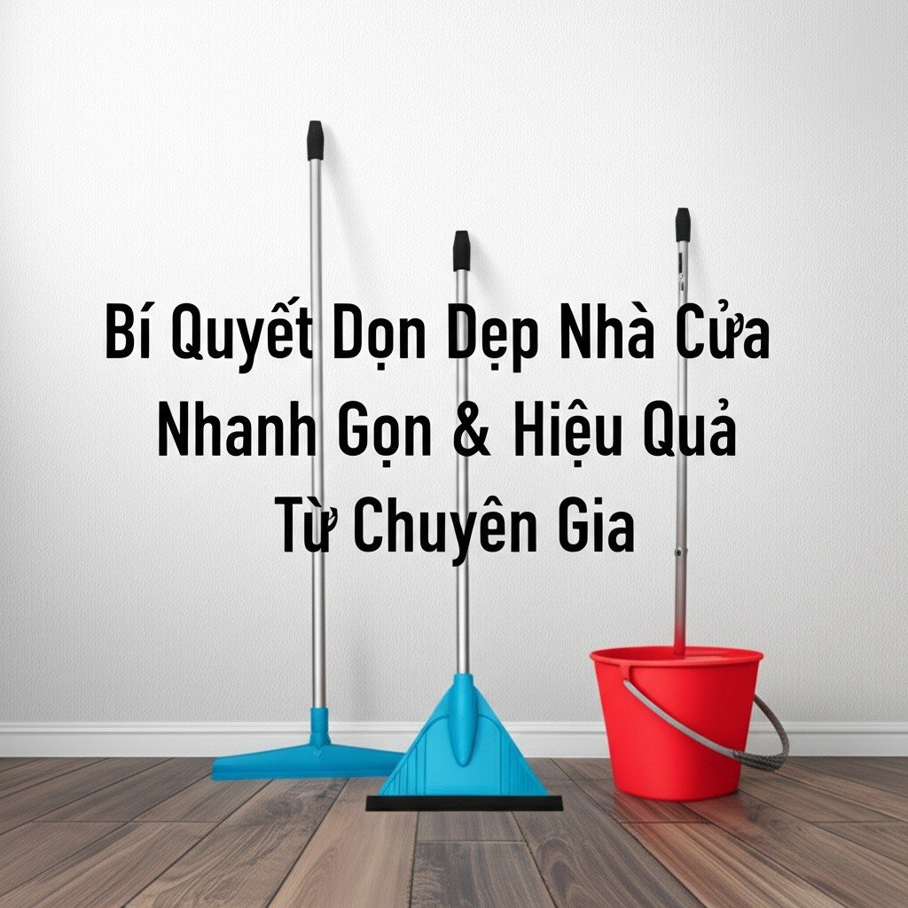 Hình minh họa cho bài viết: Bí Quyết Dọn Dẹp Nhà Cửa Nhanh Gọn & Hiệu Quả Từ Chuyên Gia