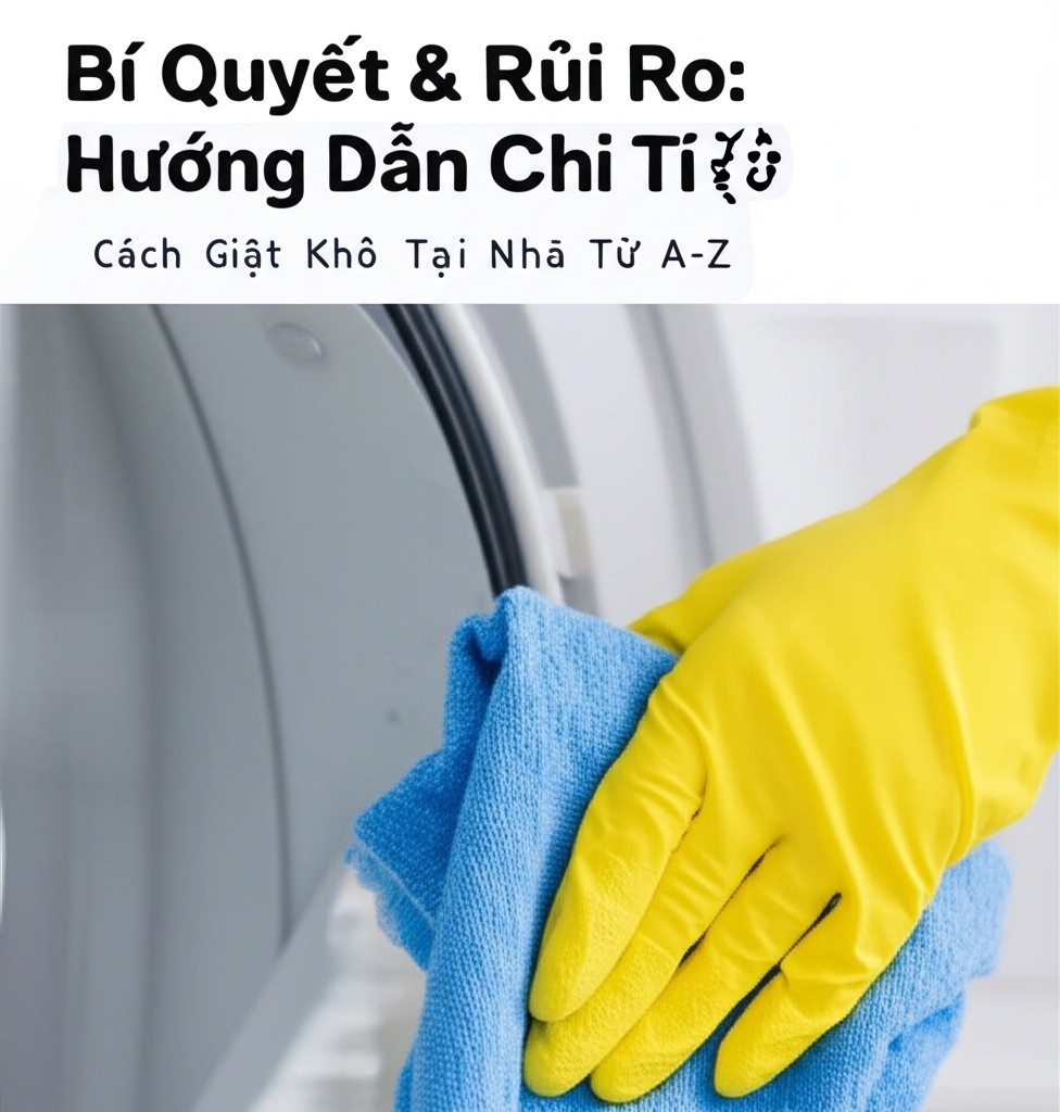Hình minh họa cho bài viết: Bí Quyết & Rủi Ro: Hướng Dẫn Chi Tiết Cách Giặt Khô Tại Nhà Từ A-Z