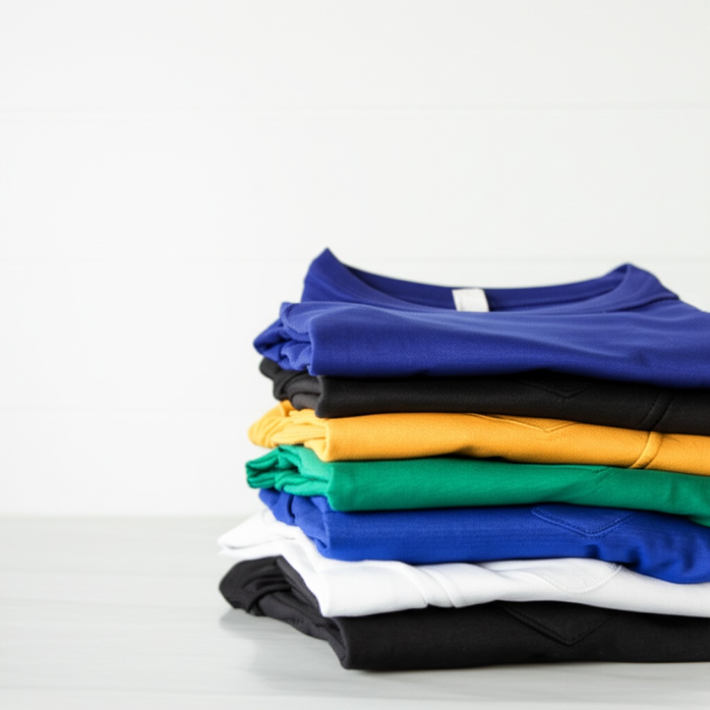 Hình minh họa cho bài viết: Bí quyết vàng: Cách giặt áo thun không bị giãn, giữ form như mới