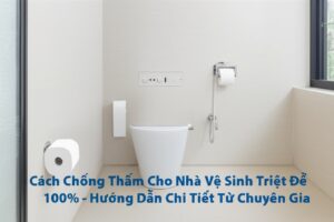 Cách Chống Thấm Cho Nhà Vệ Sinh Triệt Để 100% – Hướng Dẫn Chi Tiết Từ Chuyên Gia