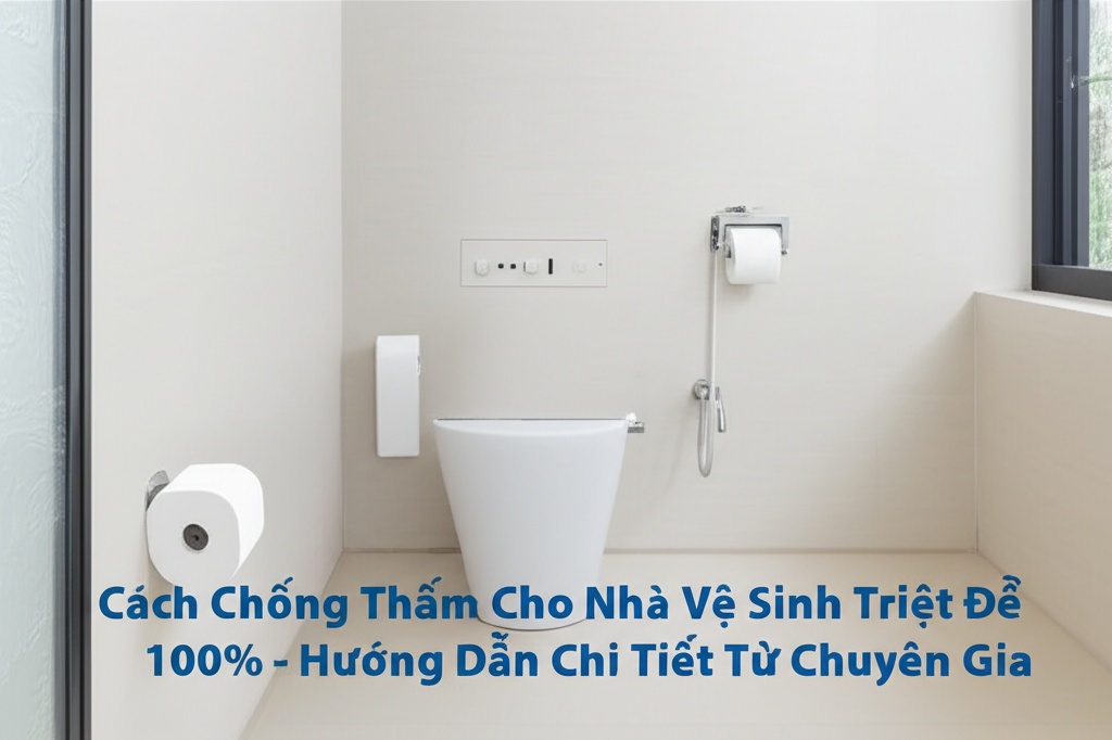 Hình minh họa cho bài viết: Cách Chống Thấm Cho Nhà Vệ Sinh Triệt Để 100% - Hướng Dẫn Chi Tiết Từ Chuyên Gia