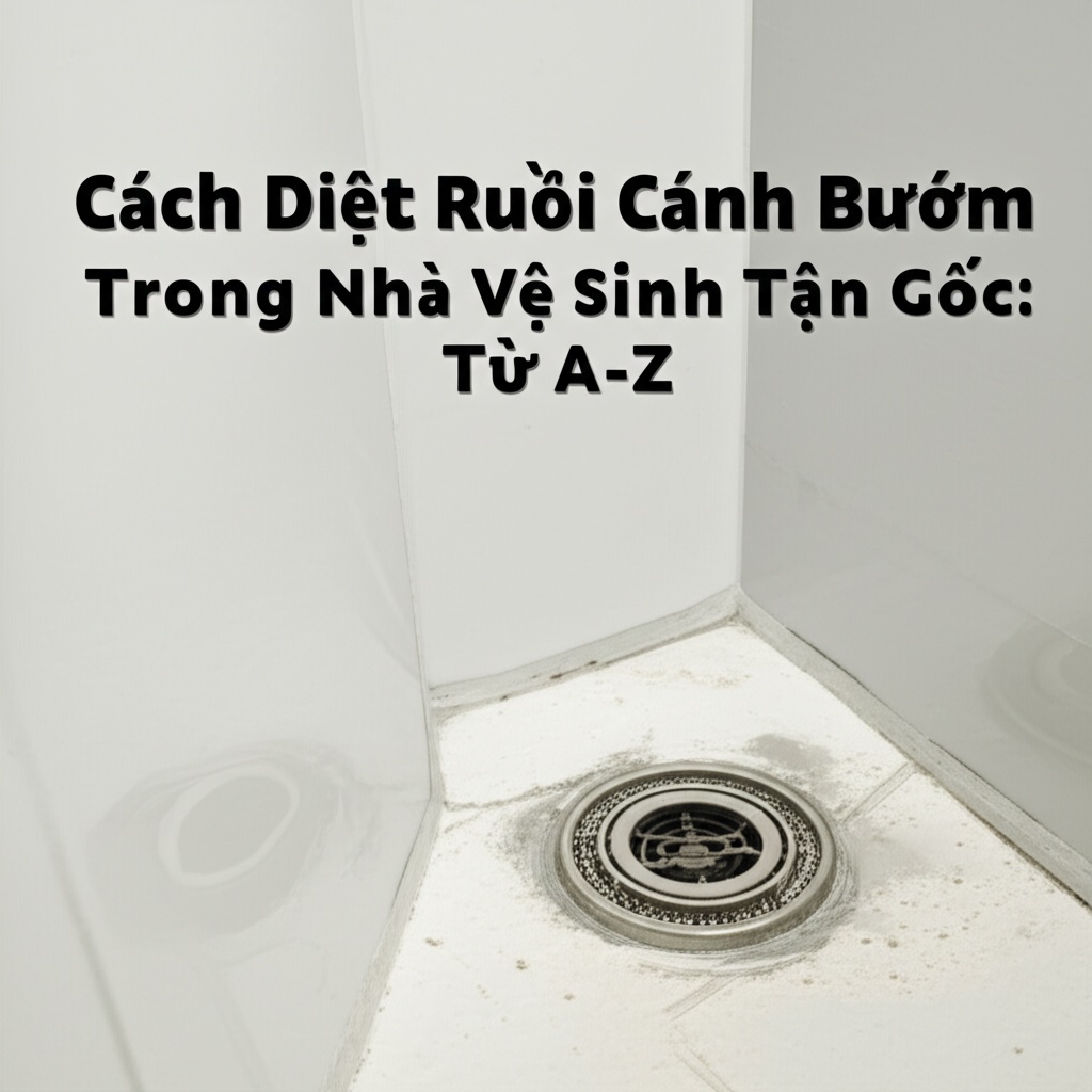 Hình minh họa cho bài viết: Cách Diệt Ruồi Cánh Bướm Trong Nhà Vệ Sinh Tận Gốc: Hướng Dẫn Từ A-Z