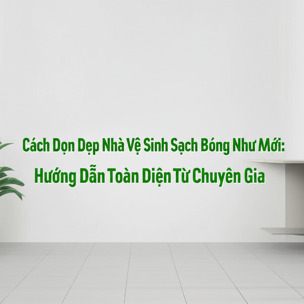 Hình minh họa cho bài viết: Cách Dọn Dẹp Nhà Vệ Sinh Sạch Bóng Như Mới: Hướng Dẫn Toàn Diện Từ Chuyên Gia