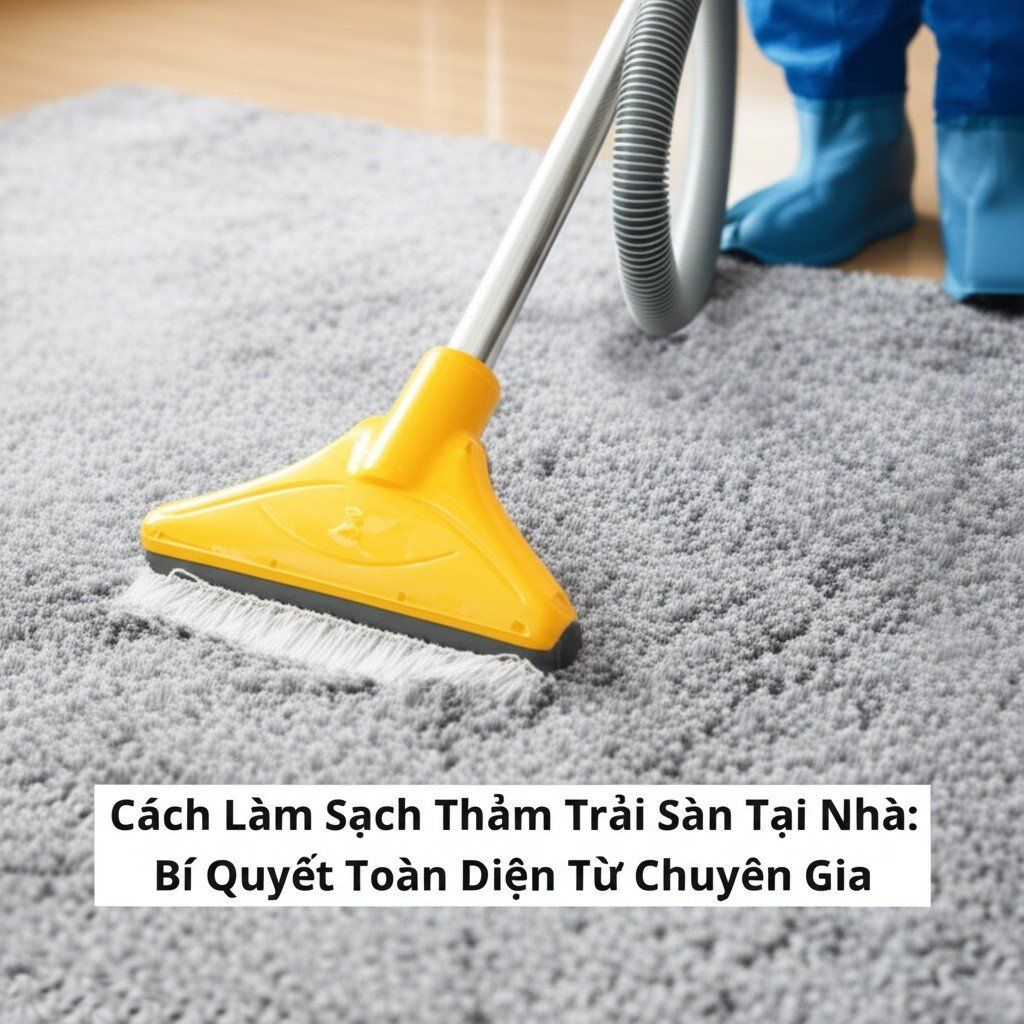 Hình minh họa cho bài viết: Cách Làm Sạch Thảm Trải Sàn Tại Nhà: Bí Quyết Toàn Diện Từ Chuyên Gia