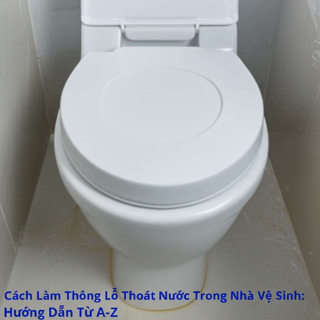 Hình minh họa cho bài viết: Cách Làm Thông Lỗ Thoát Nước Trong Nhà Vệ Sinh: Hướng Dẫn Từ A-Z