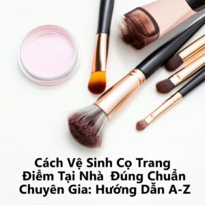 Cách Vệ Sinh Cọ Trang Điểm Tại Nhà Đúng Chuẩn Chuyên Gia: Hướng Dẫn A-Z