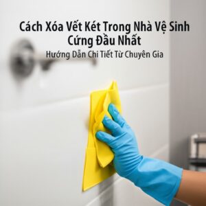 Cách Xóa Vết Két Trong Nhà Vệ Sinh Cứng Đầu Nhất: Hướng Dẫn Chi Tiết Từ Chuyên Gia
