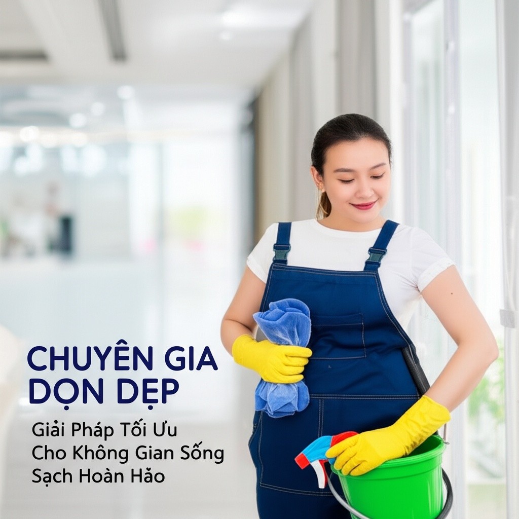 Hình minh họa cho bài viết: Chuyên Gia Dọn Dẹp: Giải Pháp Tối Ưu Cho Không Gian Sống Sạch Hoàn Hảo