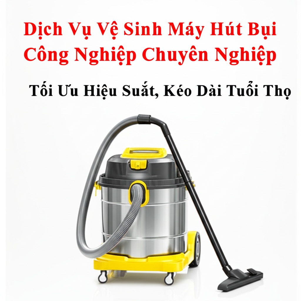 Hình minh họa cho bài viết: Dịch Vụ Vệ Sinh Máy Hút Bụi Công Nghiệp Chuyên Nghiệp: Tối Ưu Hiệu Suất, Kéo Dài Tuổi Thọ
