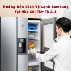 Hướng Dẫn Cách Vệ Sinh Tủ Lạnh Samsung Tại Nhà Chi Tiết Từ A-Z
