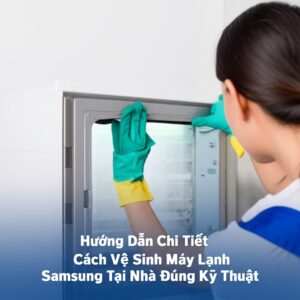 Hướng Dẫn Chi Tiết Cách Vệ Sinh Máy Lạnh Samsung Tại Nhà Đúng Kỹ Thuật