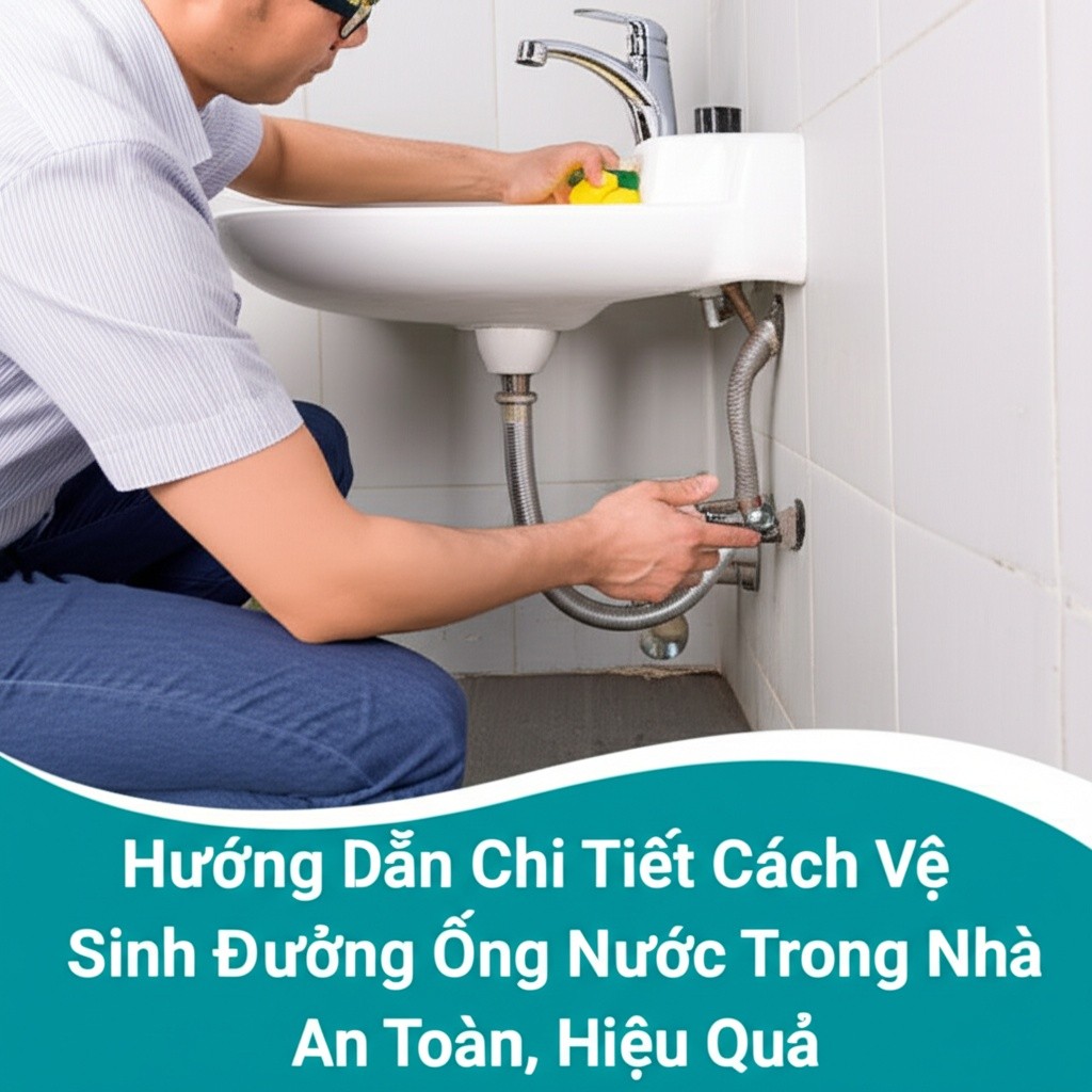 Hình minh họa cho bài viết: Hướng Dẫn Chi Tiết Cách Vệ Sinh Đường Ống Nước Trong Nhà An Toàn, Hiệu Quả