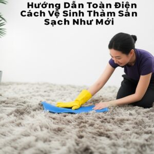 Hướng Dẫn Toàn Diện Cách Vệ Sinh Thảm Sàn Nhà Sạch Như Mới