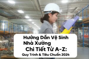 Hướng Dẫn Vệ Sinh Nhà Xưởng Chi Tiết Từ A-Z: Quy Trình & Tiêu Chuẩn 2024
