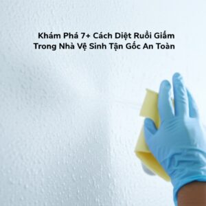 Khám Phá 7+ Cách Diệt Ruồi Giấm Trong Nhà Vệ Sinh Tận Gốc, An Toàn