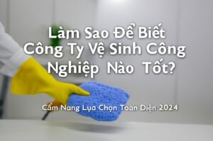 Làm Sao Để Biết Công Ty Vệ Sinh Công Nghiệp Nào Tốt? Cẩm Nang Lựa Chọn Toàn Diện 2024